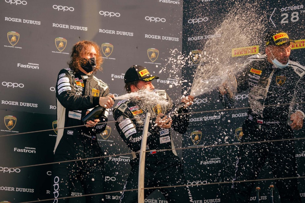 Second place and the fight for victory: Mičánek Motorsport powered by Buggyra takes the overall podium from the Lamborghini Super Trofeo