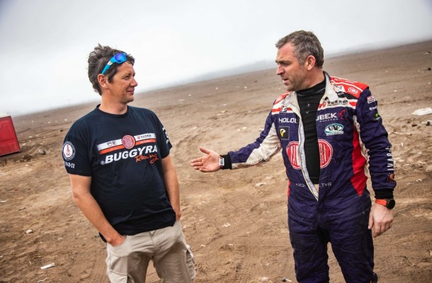 Šoltys Makes a Gentlemanly Gesture but Withdraws from Race. Martin Kolomý Ranks Third in “Small Dakar” 