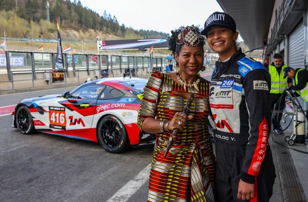 Queen of Congo travelled to Spa-Francorchamps to support Buggyra
