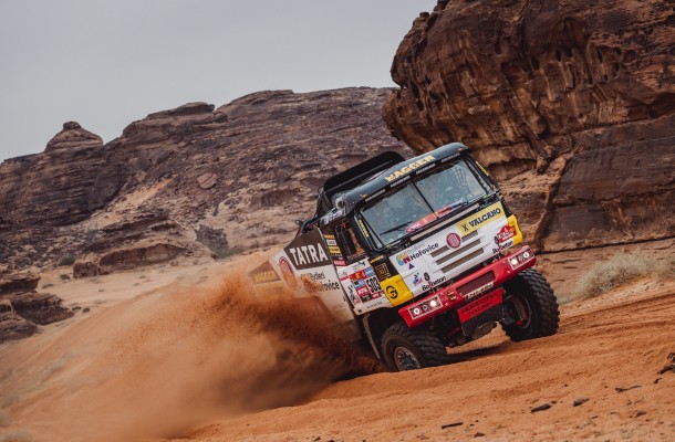 After a flawless day, Dakar newcomer Aliyyah Koloc finishes 7th in the T3 category